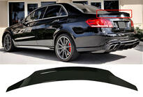 Mercedes E-class W212 2009-2016 Spoiler DPT V-2 (Schwarz Glanz) Foto 1