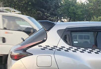 Nissan Juke 2010-2019 Spoiler DPT V-2 (Schwarz Glanz) Foto 4