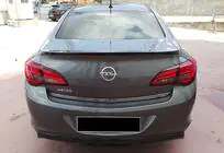 Opel Astra J 2009-2015 Spoiler DPT V-2 (SD, Schwarz Glanz) Foto 1