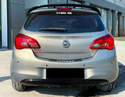 Opel Corsa E 2015-2019 DPT V-1 Spoiler (Schwarz Glanz) Foto 2