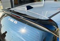 Opel Corsa E 2015-2019 DPT V-1 Spoiler (Schwarz Glanz) Foto 1