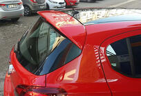 Opel Corsa E 2015-2019 Spoiler DPT V-2 (Schwarz Glanz) Foto 11