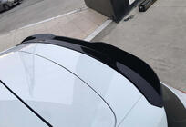 Renault Clio V 2019- DPT V-1 Spoiler (Schwarz Glanz) Foto 1