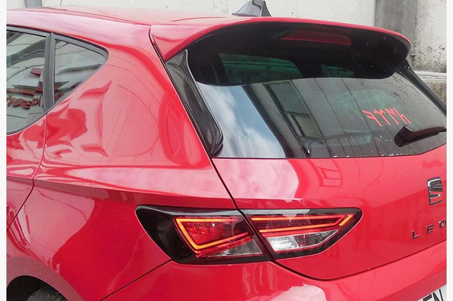 Seat Leon 2013-2020 DPT V-2 Heckspoiler (Grundiert) Image