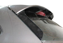 Seat Leon 2013-2020 DPT V-3 Spoiler (Schwarz Glanz) Foto 4