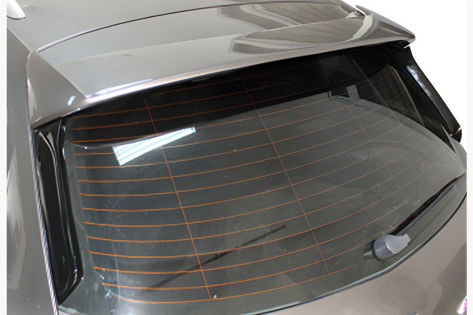 Seat Leon 2013-2020 Spoiler DPT V-4 (Schwarz Glanz) Image