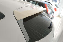 Seat Leon 2013-2020 Spoiler DPT V-7 (Schwarz Glanz) Foto 1