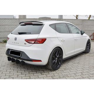 Heckspoiler DPT V-8 (Schwarz Glanz) Seat Leon 2013-2020 Foto 3