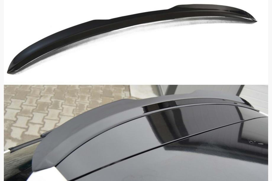 Seat Leon 2013-2020 Heckspoiler DPT V-8 (Schwarz Glanz) Image
