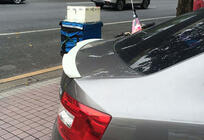 Skoda Octavia III A7 2013-2019 Spoiler DPT V-2 (Schwarz Glanz) Foto 5