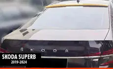 Skoda Superb 2015-2024 Heckspoiler DPT V-2 (2019-2024, Schwarz Glanz) Foto 1