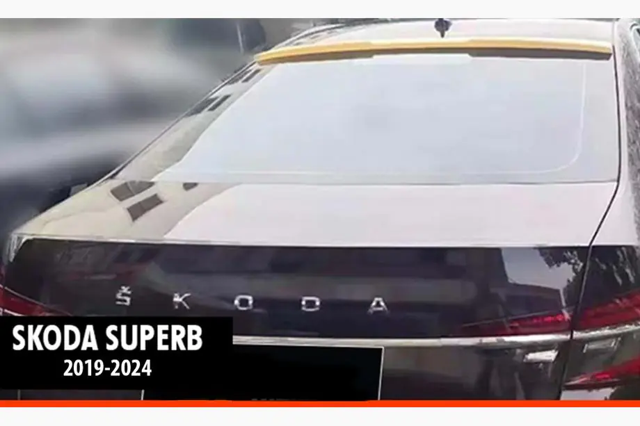 Skoda Superb 2015-2024 Heckspoiler DPT V-2 (2019-2024, Schwarz Glanz) Image