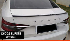 Skoda Superb 2015-2024 Spoiler DPT V-3 (2019-2024, Schwarz Glanz) Foto 1