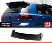 Volkswagen Golf 6 2008-2014 Spoiler DPT V-2 (HB, Schwarz Glanz) Foto 1