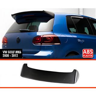 Spoiler DPT V-2 (HB, Schwarz Glanz) Volkswagen Golf 6 2008-2014 Foto 1