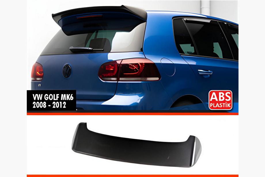 Volkswagen Golf 6 2008-2014 Spoiler DPT V-2 (HB, Schwarz Glanz) Image