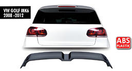 Volkswagen Golf 6 2008-2014 DPT V-3 Heckspoiler (HB, Schwarz Glanz) Foto 1