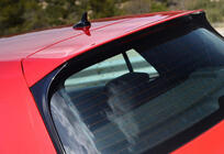 Volkswagen Golf 7/E-Golf 2012-2020 DPT V-1 Heckspoiler (für GTI / R HB, Schwarz Hochglanz) Foto 3
