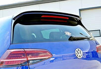 Volkswagen Golf 7/E-Golf 2012-2020 DPT V-9 Heckspoiler (für GTI / R HB, Schwarz Hochglanz) Foto 1