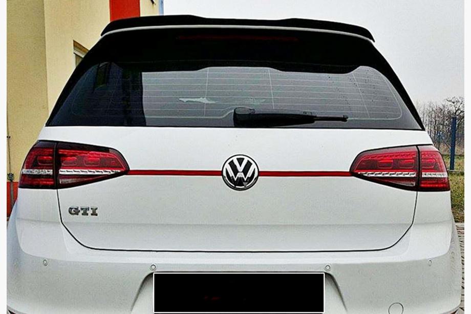 Volkswagen Golf 7/E-Golf 2012-2020 Heckspoiler DPT V-10 (für GTI / R HB, schwarz glänzend) Foto 2