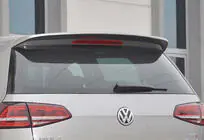Volkswagen Golf 7/E-Golf 2012-2020 DPT V-11 Spoiler (für Base HB, Schwarz Hochglanz) Foto 7