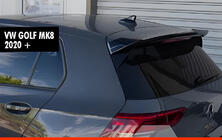 Volkswagen Golf 8 2019- Spoiler DPT V-2 (HB, Schwarz Glanz) Foto 1
