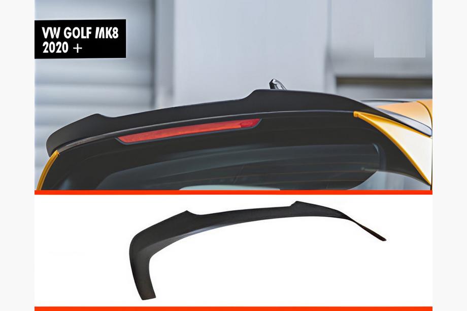 Volkswagen Golf 8 2019- Spoiler DPT V-4 (HB, Schwarz Glanz) Image