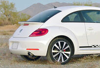 Volkswagen Beetle 2011-2015 DPT Heckspoiler (Schwarz Glanz) Foto 3