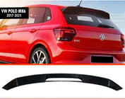 Volkswagen Polo 2017- Spoiler DPT V-3 (2017-2021, HB, Schwarz Glanz) Foto 1
