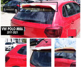 Volkswagen Polo 2017- Heckspoiler DPT V-4 (2017-2021, HB, Schwarz Glanz) Foto 1