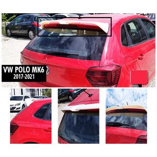 Heckspoiler DPT V-4 (2017-2021, HB, Schwarz Glanz) Volkswagen Polo 2017- Foto 1