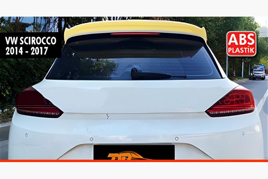 Volkswagen Scirocco 2008-2017 Heckspoiler DPT V-2 (2014-2017, Schwarz Glanz) Image
