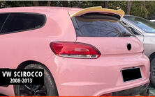 Volkswagen Scirocco 2008-2017 Heckspoiler DPT V-5 (2008-2013, Schwarz Glanz) Foto 1