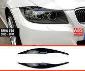BMW 3 Series E90/E91 2005-2011 Scheinwerferblenden DPT (2Stk, Schwarz Glanz) Foto 1