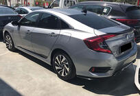 Honda Civic Sedan X 2016-2021 Heck Flaps Aufsätze DPT (Schwarz Glanz) Foto 2