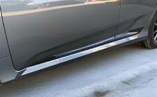 Honda Civic Sedan X 2016-2021 Türleisten DPT (Schwarz Glanz) Foto 1