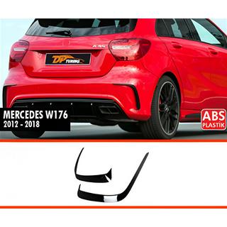Heckspoiler Aufsätze DPT (Schwarz Glanz) Mercedes A-сlass W176 2012-2018