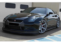 Nissan GT-R 2008-2025 Front Lip Spoiler DPT (Schwarz Glanz) Foto 4
