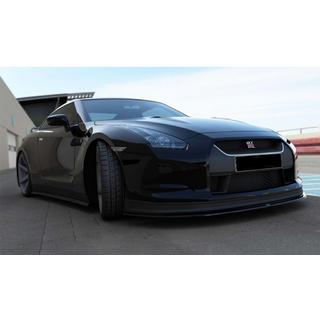Front Lip Spoiler DPT (Schwarz Glanz) Nissan GT-R 2008-2025 Foto 2