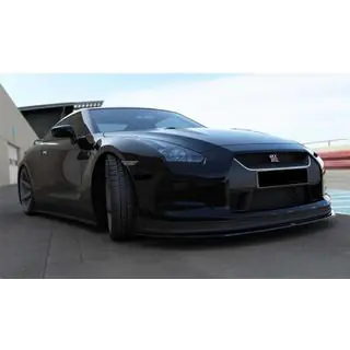 Front Lip Spoiler DPT (Schwarz Glanz) Foto 2