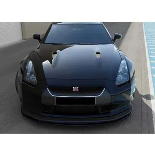 Front Lip Spoiler DPT (Schwarz Glanz) Foto 3