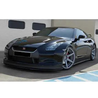 Front Lip Spoiler DPT (Schwarz Glanz) Foto 4
