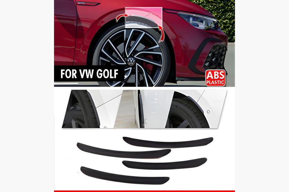 Volkswagen Golf 7/E-Golf 2012-2020 Radlaufverbreiterungen DPT (4 Stk, schwarz) Image