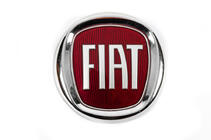 Fiat Emblem (Rot, mit Stiftbefestigung) Foto 1