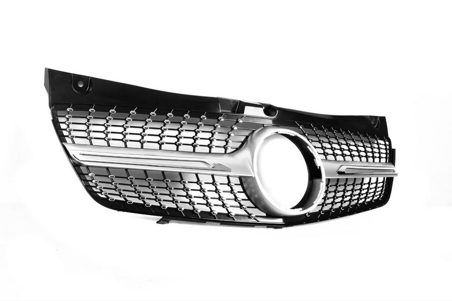 Mercedes Vito W639 2004-2014 Frontgrill Diamond Silber (2010-2014) Foto 5