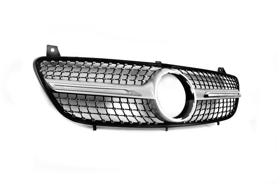 Mercedes Vito W639 2004-2014 Frontgrill Diamond Silber (2004-2010) Foto 5