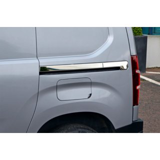 Edelstahl Zierleisten Schiebetür (2 Stk.) Toyota Proace City 2016- Foto 2