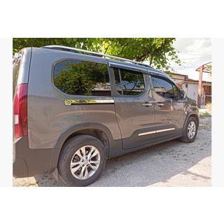 Edelstahl Zierleisten Schiebetür (2 Stk.) Toyota Proace City 2016- Foto 1