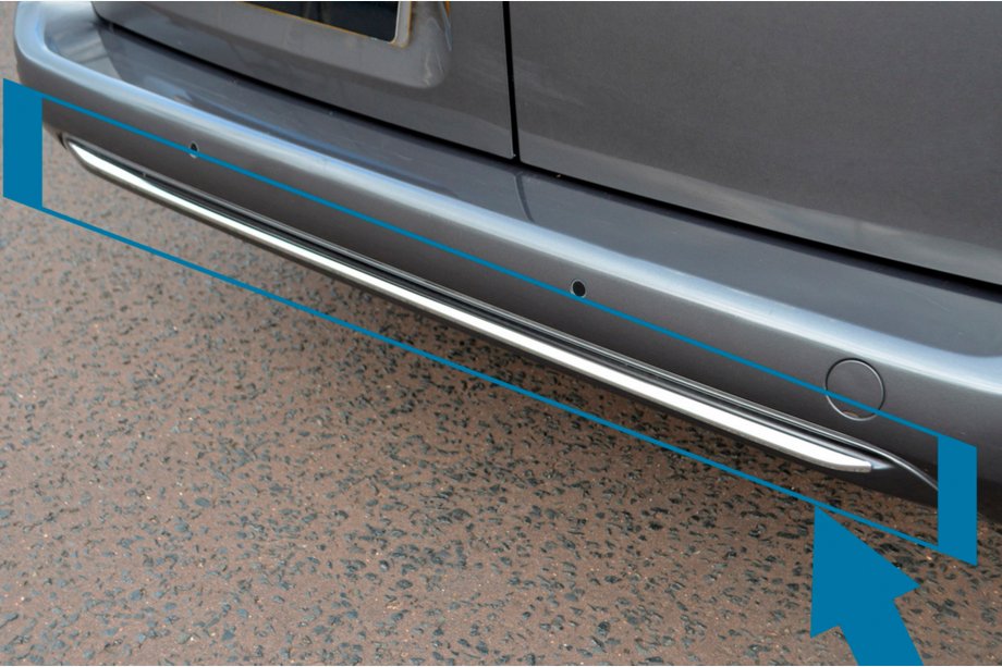 Opel Combo 2019- Heckstoßstangenleiste Omsa Line Image
