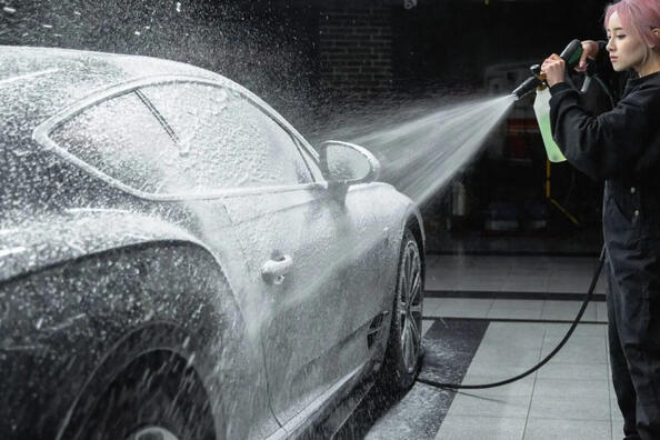 Auto waschen im Winter: Tipps und Empfehlungen